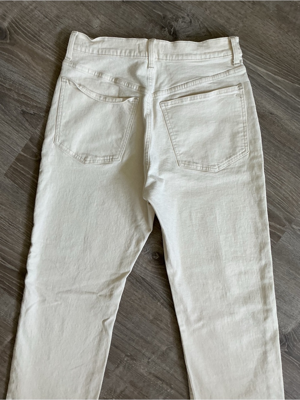 Madewell 90s Straight Off White Jeans - Picture 5 of 6